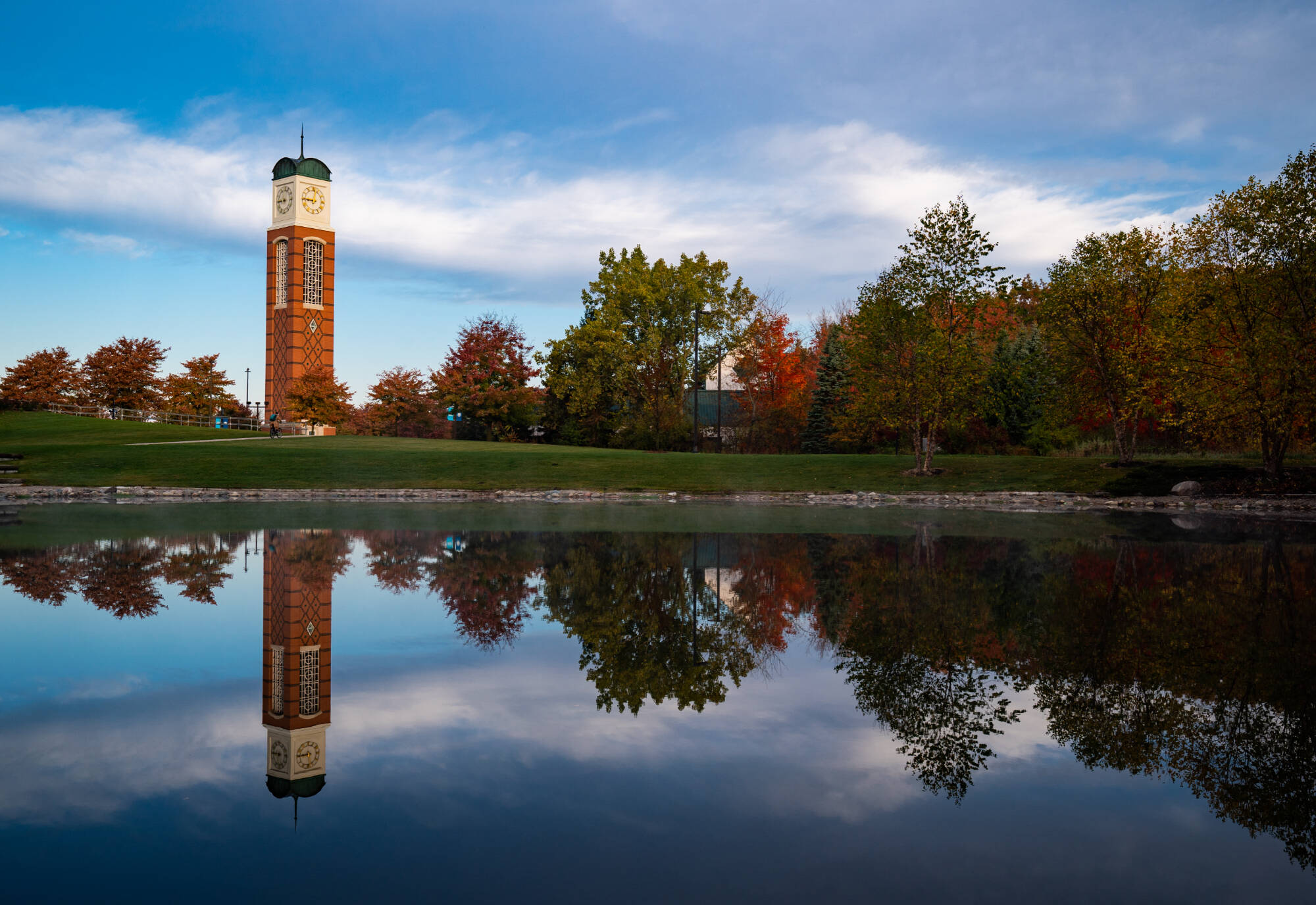 The Cook Carillon Tower on Grand Valley's Allendale Campus